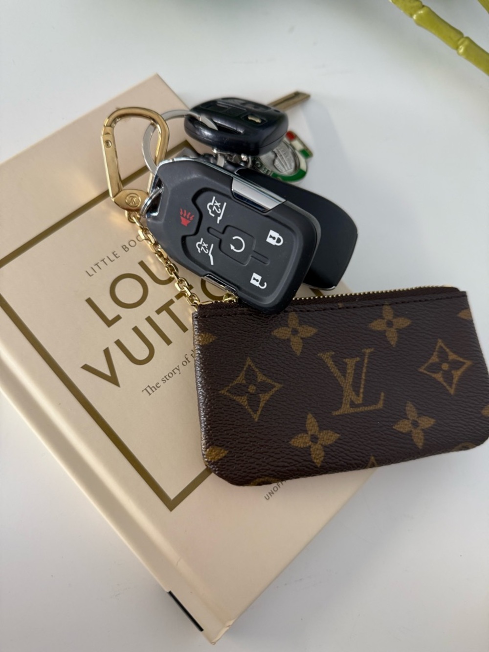 LOUIS VUITTON Monogram Key Pouch